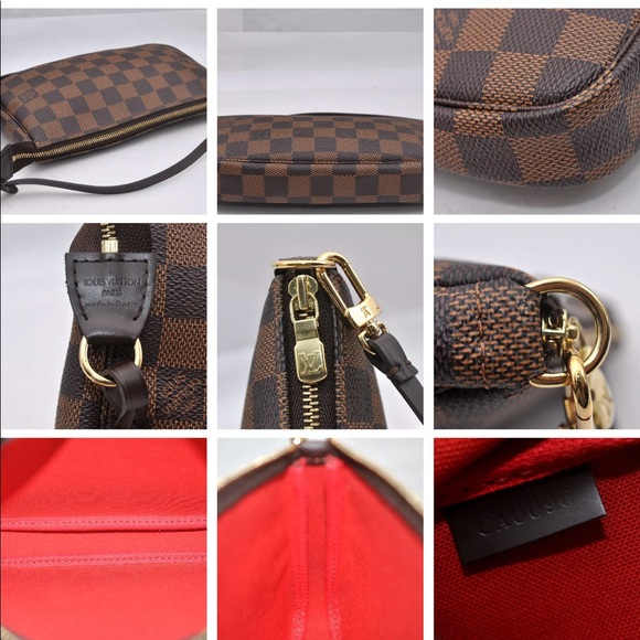**SOLD**Auth Louis Vuitton Damier Pochette Bag - Picture 8 of 8